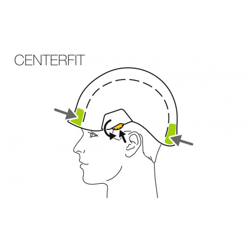 Petzl A010AA05 VERTEX blu - Casco confortevole