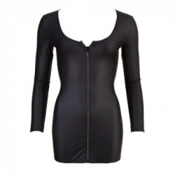 Cottelli Party Sparkly Zip - Miniabito, Aderente, Scollatura, Nero, Taglia S