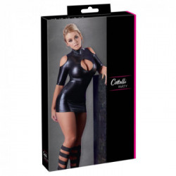 Cottelli Party Cold Shoulder - Miniabito, Scollatura, Aderente, Nero, Taglia L