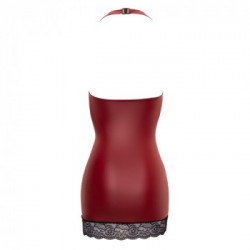 Cottelli Party Halterneck Dress S - Miniabito, Aderente, Portacollo, Scollatura, Rosso, Taglia S