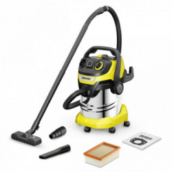 Kärcher WD 5 P S V-25/5/22 Nero, Acciaio inossidabile, Giallo 25 L 1100 W