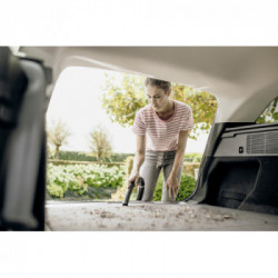 Karcher WD 4 S V-20/5/22 - Aspiratore Solidi e Liquidi, Contenitore Acciaio 20 Lt. Tubo 2,2 mt., 