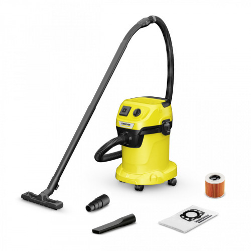 Kärcher WD 3 P V-17/4/20 Nero, Giallo 17 L 1000 W