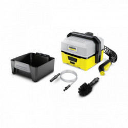 Kärcher OC 3 + Adventure idropulitrice Compatta Batteria 120 l/h Nero, Giallo