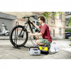 Kärcher OC 3 + Adventure idropulitrice Compatta Batteria 120 l/h Nero, Giallo