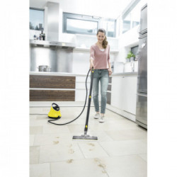 Kärcher SC 2 Deluxe EasyFix Pulitore a vapore cilindrico 1 L 1500 W Nero, Giallo