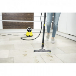Kärcher SC 2 Deluxe EasyFix Pulitore a vapore cilindrico 1 L 1500 W Nero, Giallo
