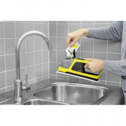 Kärcher KV 4 VibraPad - Aspiragocce Lavavetri, Multisuperficie, 100 m², Autonomia 35 Min