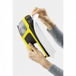 Kärcher KV 4 VibraPad - Aspiragocce Lavavetri, Multisuperficie, 100 m², Autonomia 35 Min