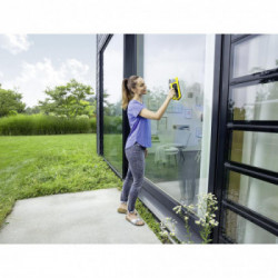 Kärcher KV 4 VibraPad - Aspiragocce Lavavetri, Multisuperficie, 100 m², Autonomia 35 Min