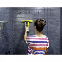 Kärcher WV 6 Plus - Aspiragocce, 300 m², 150ml Serbotio Acqua Sporca, Flacone Spray e Panno Microfibra