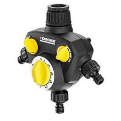 Kärcher WT 2.000 Timer per irrigazione meccanica Nero, Giallo