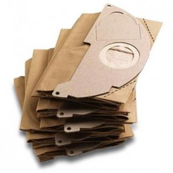 Kärcher 6.904-322.0 - Sacchetti Filtro in Carta per MV2/WD2, 5 Pezzi