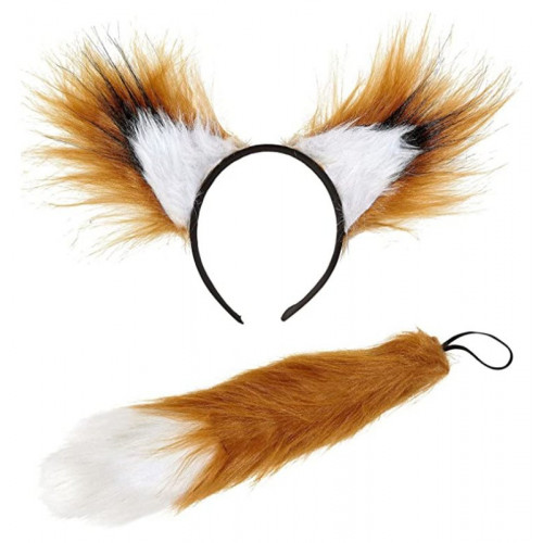 VOLPE (orecchie, coda)