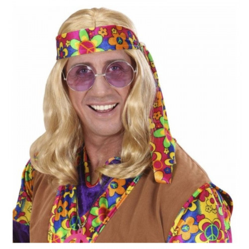 PARRUCCA HIPPIE DUDE bionda - insacchetto
