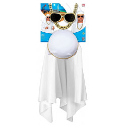 SCEICCO ARABO (copricapo, collana, occhiali)