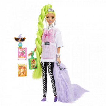 Barbie Neongroen Haar
