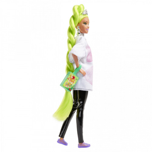 Barbie Neongroen Haar