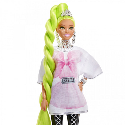 Barbie Neongroen Haar