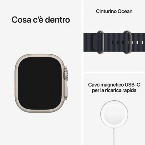 Apple Watch Ultra GPS + Cellular, 49mm Cassa in...