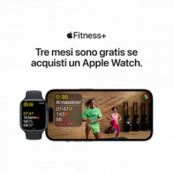 Apple Watch Ultra GPS + Cellular, 49mm Cassa in Titanio with Mezzanotte Ocean Band