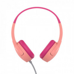 Belkin SoundForm Mini Auricolare Cablato A Padiglione Chiamate/Musica/Sport/Tutti i giorni Rosa