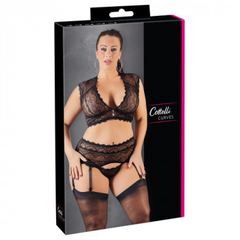 Cottelli Curves Lace Set B...