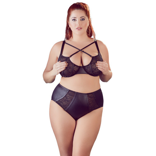 Cottelli Curves Underwired Bra Set 85F/L -...