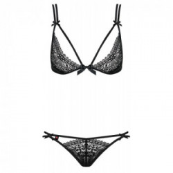Obsessive Intensa - Completino, Intimo, Nero,Pizzo, Taglia L-XL