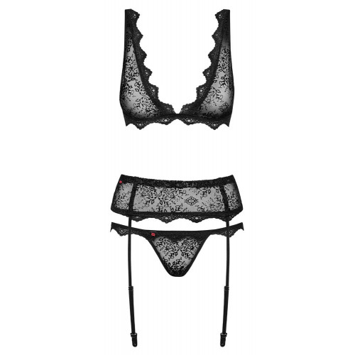 Obsessive Emperita - Completino, Intimo, Nero,...