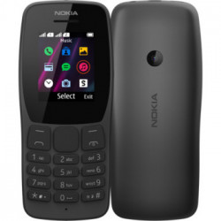 Nokia 110 4,5 cm (1.77") Nero Telefono cellulare basico
