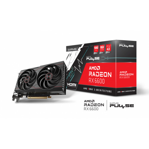 Sapphire PULSE Radeon RX 6600 AMD 8 GB GDDR6