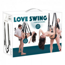 You2Toys Love Swing - Altalena dell' Amore, Multi Posizione, Regolabile, Nera