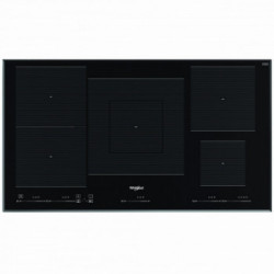 Whirlpool WT 1090 BA Nero Da incasso 90 cm Piano cottura a induzione 5 Fornello(i)