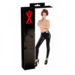 Late X Ltx Leg B - Leggings, Lattice, Neri, Taglia XS