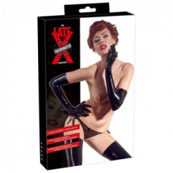 Late X Chlorinate - Guanti, Lattice, Neri, Taglia L