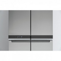 Whirlpool WQ9 B1L - Frigorifero Side-By-Side da Libera Installazione, 594 Litri, No Frost, Acciaio Inossidabile, Classe F (A+)