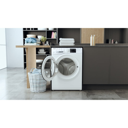 Hotpoint RSSGR527BI - Lavatrice Slim a Carica...