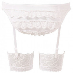 Cottelli Costumes Lolita - Costume da Scolaretta, Calze, Cravatta, Camicetta, Gonna, Taglia L