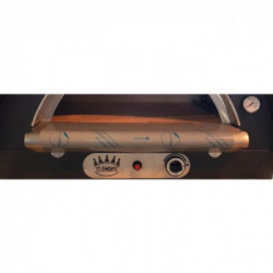 Clementi, Forno per Pizza, Pulcinella Gas 80X60 Tetto Inox 304