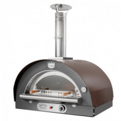 Clementi, Forno per Pizza, Family Gas 80X60 Ramato FAMGAS80RAMATO