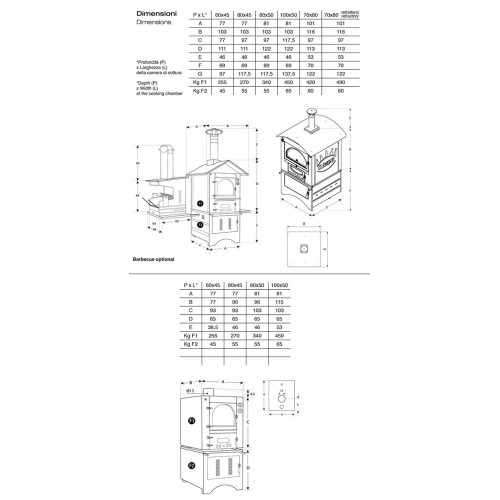 Clementi Forno a Legna Cottura Indiretta da...