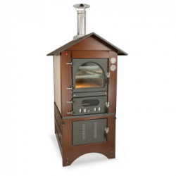 Clementi Forno a Legna Cottura Indiretta da Esterno Master Ramato 50X100
