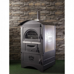 Clementi Forno a Legna Cottura Indiretta da Esterno Supermaster 70X80