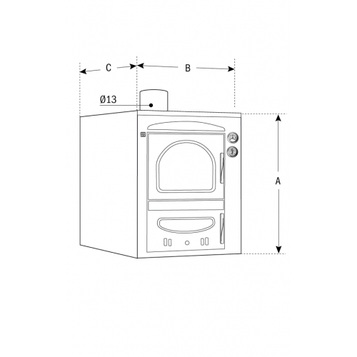 Clementi Forno a Legna Cottura Indiretta da...