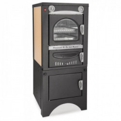 Clementi Forno a Legna Cottura Indiretta da Incasso Bijoux Smile Incasso 50X40 Antracite