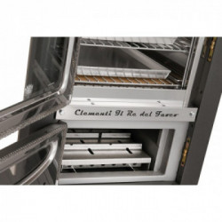 Clementi Forno a Legna Cottura Indiretta da Incasso Bijoux Smile Incasso 50X40 Ramato