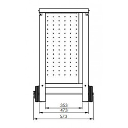 Clementi - Carrello Clementino, Inox