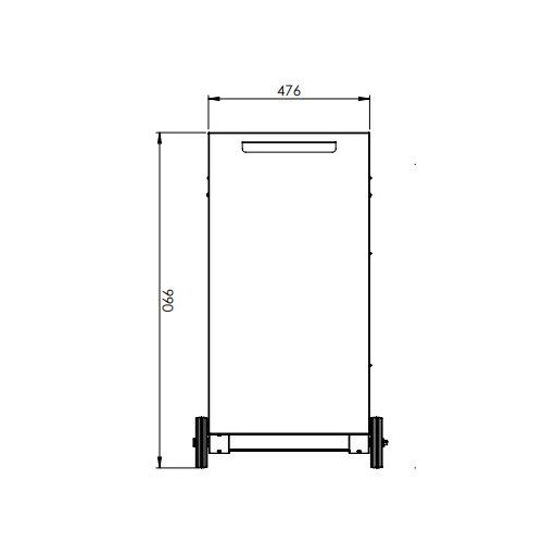Clementi - Carrello Clementino, Inox