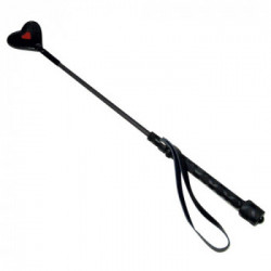 Bad Kitty Crop R Heart - Frustino, Silicone, Nero, 45 cm
